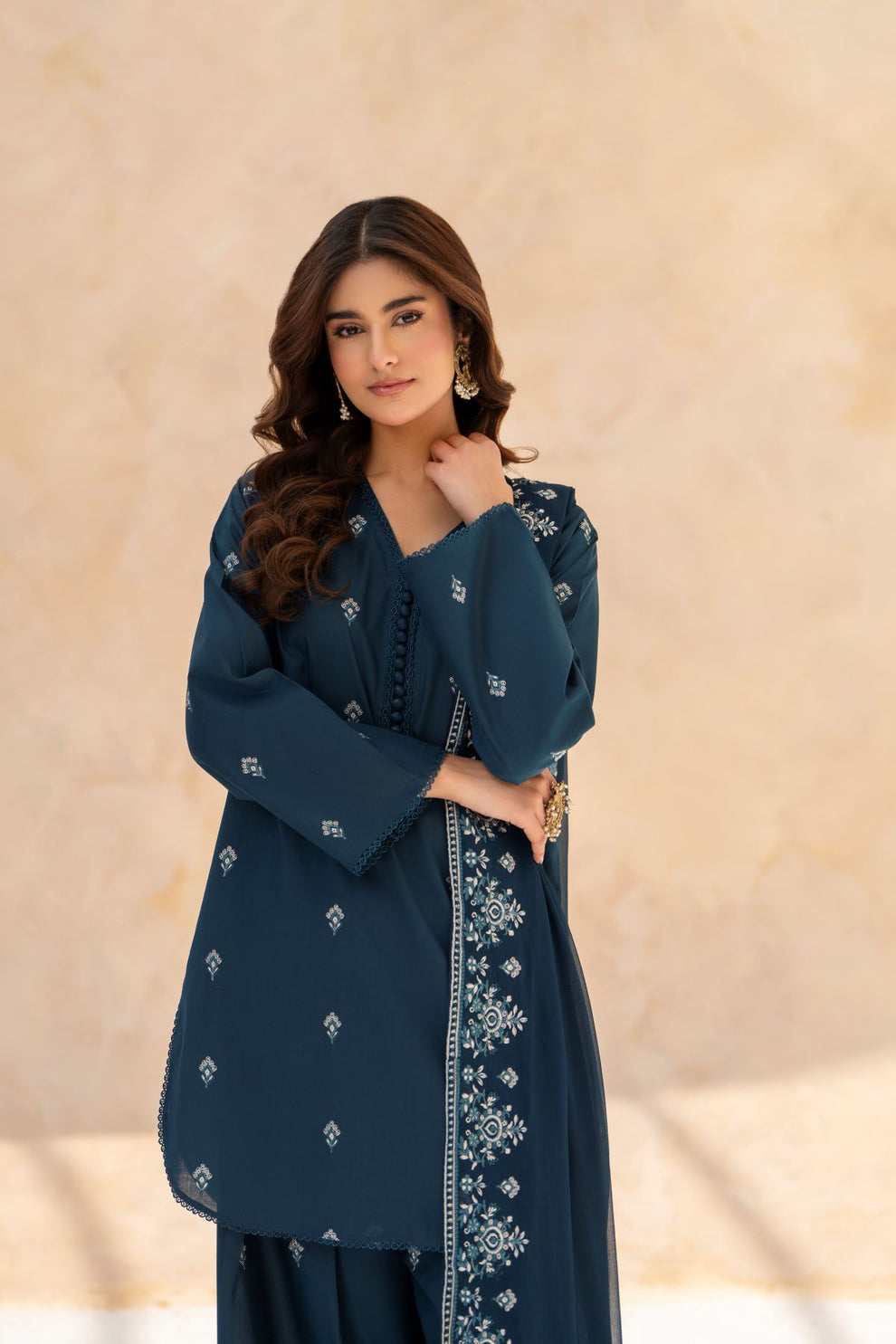 Sahara 3 PCs Embroiderd