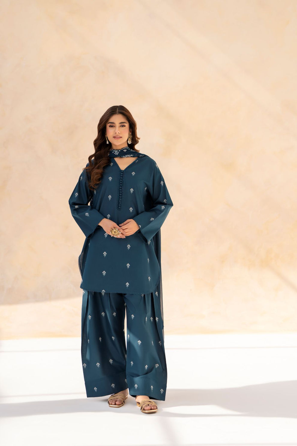 Sahara 3 PCs Embroiderd