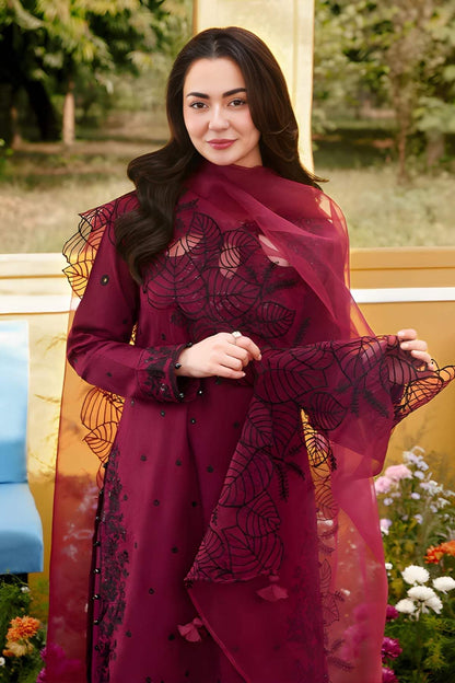 Gulnar Embroidered 3 Pcs