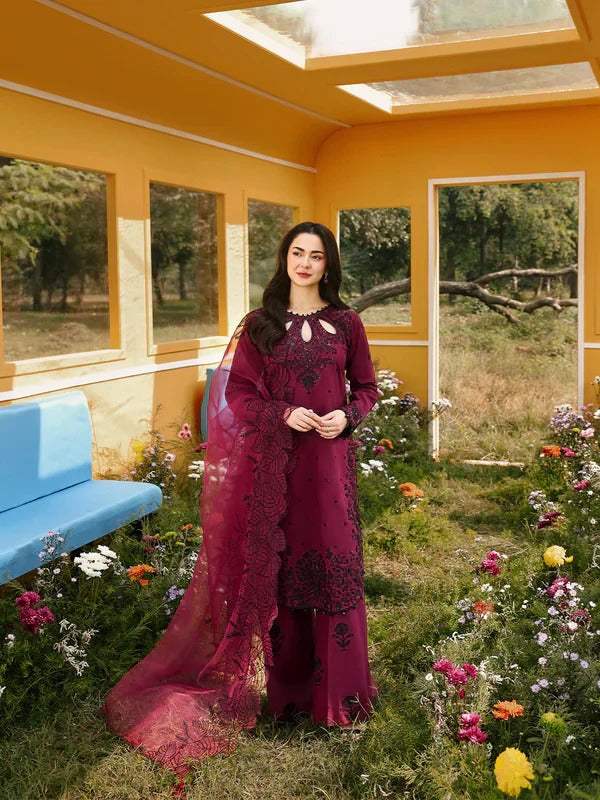Gulnar Embroidered 3 Pcs