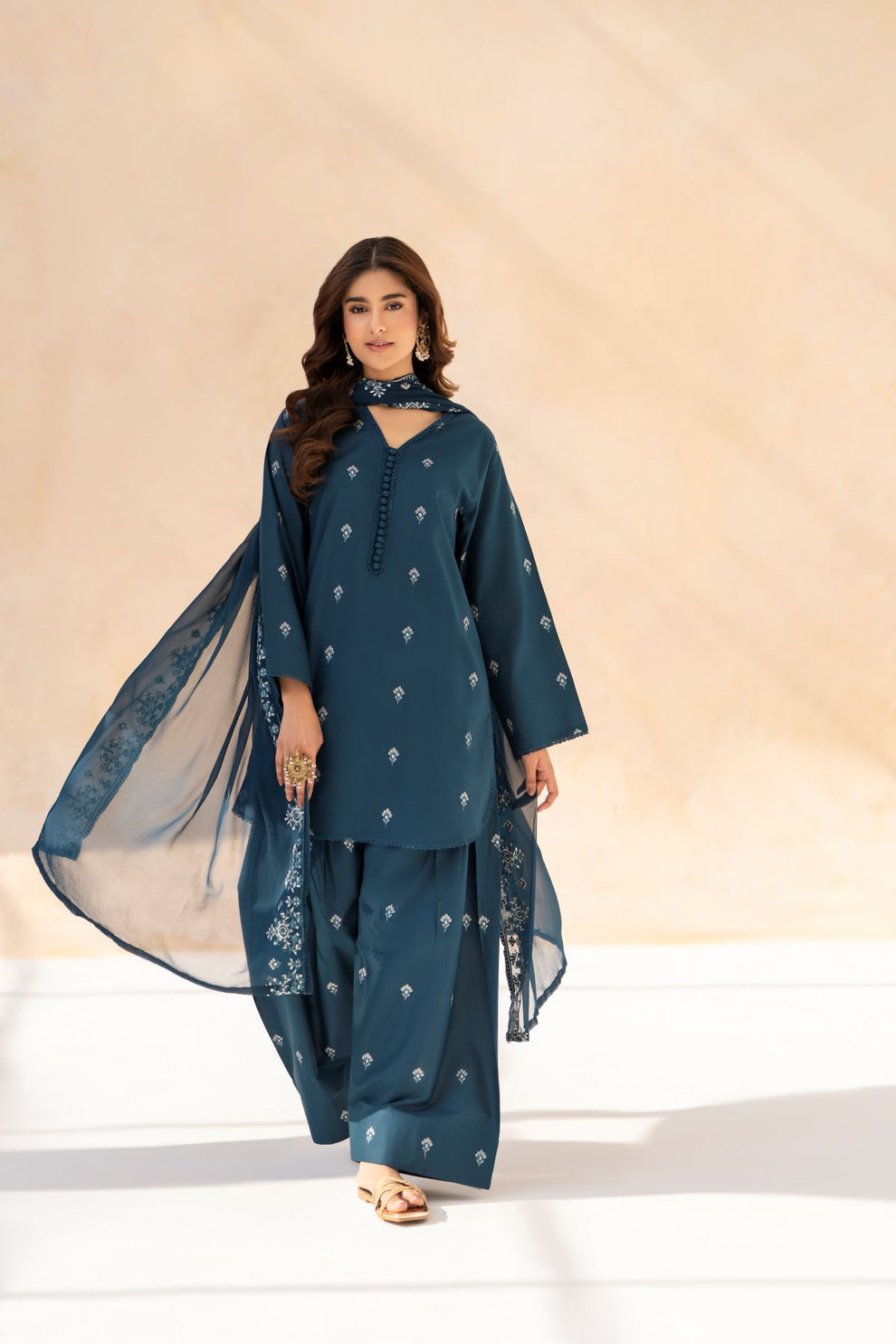 Sahara 3 PCs Embroiderd
