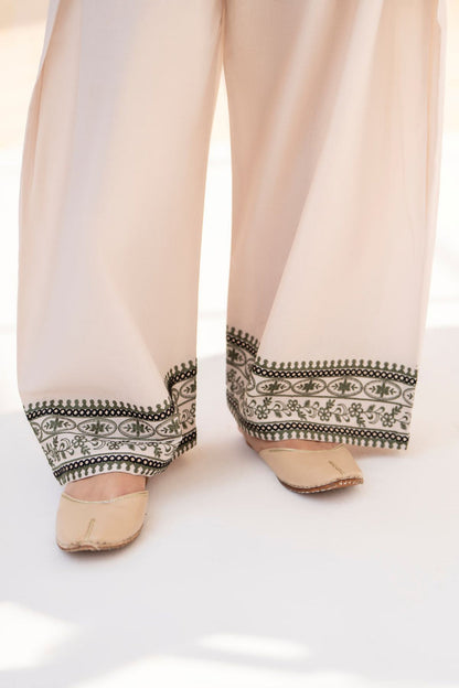 Zahoor 3 PCs Embroiderd stitched Dress with farshi shalwar